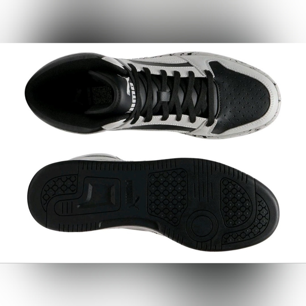 Size 9.5- MENS PUMA REBOUND LAYUP RCL MARBLE 403292 03 - Picture 2 of 7